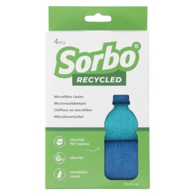 4PC RECYCLED MICROFIBRE CLOTH SORBO - Image 6