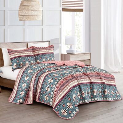 3PC BEDSPREAD SET MAZEL  KING - Image 2