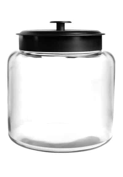 1.5 GAL STORAGE JAR MONTANA W/ BLK METAL COVER