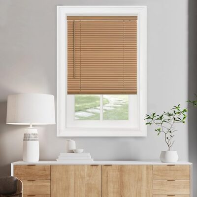 1" VINYL MINI BLIND 48X64 WOODTONE