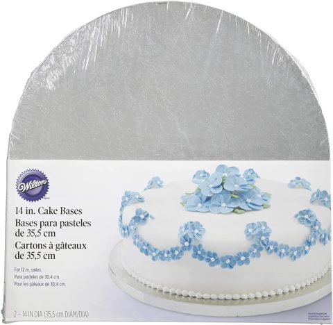 14IN. CAKE BASES 2PC SET WILTO