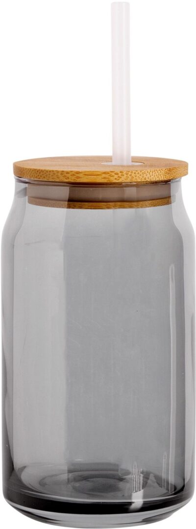 15.5OZ BEER CAN SIPPER GLASS WITH LID - Image 4