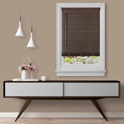 2" CORDLESS GII FAUX WOOD PLANTATION BLIND 30X64"
