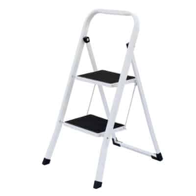 2 STEP METAL LADDER HEAVY DUTY