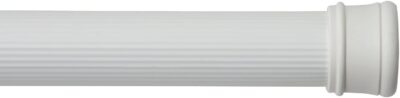 24-40 SHOWER CURTAIN TENSION ROD WHITE