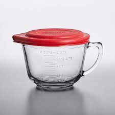 2QT BATTER BOWL W/ RED LID