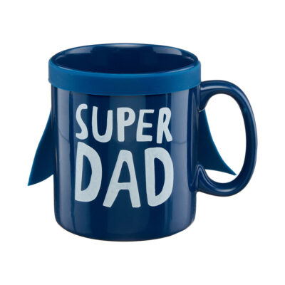 30 OZ BLUE MUG "SUPER DAD"