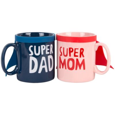 30 OZ BLUE MUG "SUPER DAD" - Image 2