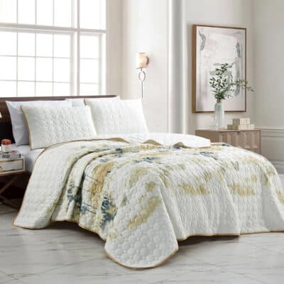 3PC BEDSPREAD SET EUDORA QUEEN