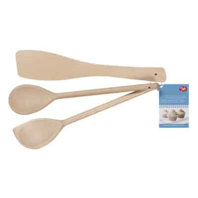 3PC BEECHWOOD UTENSIL SET TALA