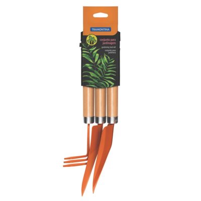 3PC GARDEN HAND TOOL SET TRAMONTINA