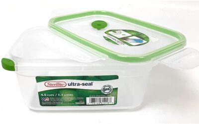4.5 CUP ULTRA SEAL RECTANGULAR FOOD CONTAINER 1.1L