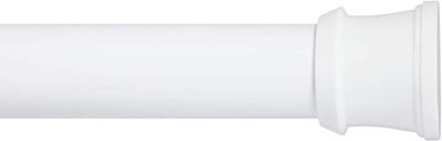 42-72 SHOWER CURTAIN ROD CAM WHITE