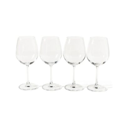 4PC 20OZ RED WINE GLASS VIVICA MARTHA STEWART