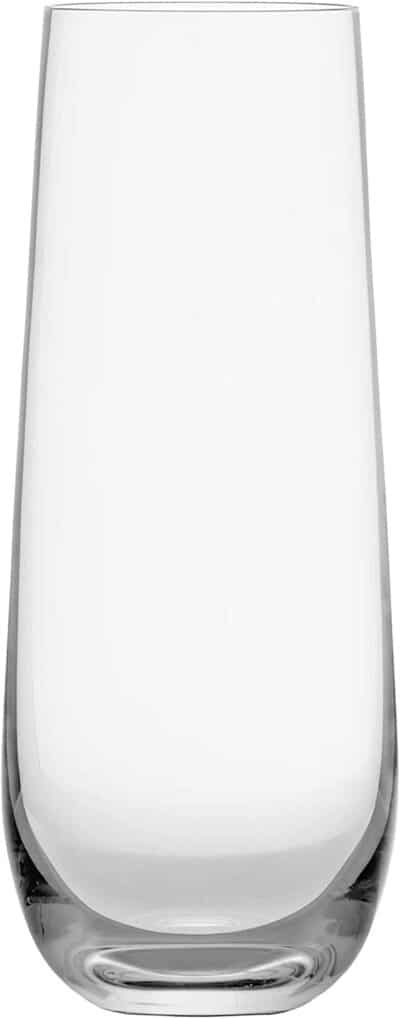 4PC CHAMPAGNE FLUTE 10.5OZ STEMLESS