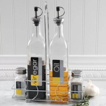 5PC CONDIMENT SET GIBSON