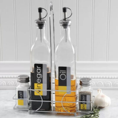 5PC CONDIMENT SET GIBSON