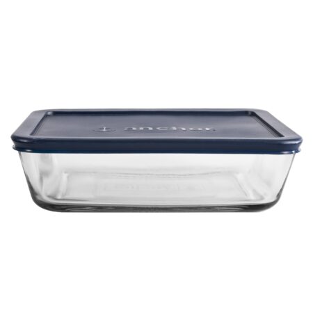 6 CUP FOOD STORAGE RECTANGLE W/LID