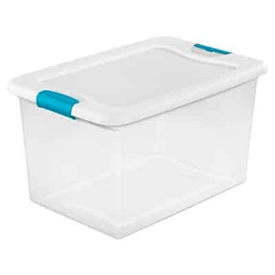 61L LATCHING BOX STERILITE CLEAR