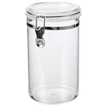 70OZ ACRYLIC CANISTER W/CLAMP LID