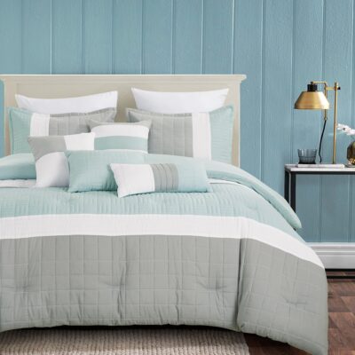 7PC LUXURY COMFORTER SET INAKI KING