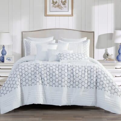 7PC LUXURY COMFORTER SET KALET  KING