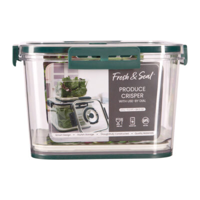84.5OZ PLASTIC CRISPER W/DATE - Image 2