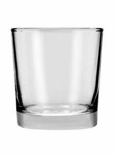 9 OZ TUMBLER GLASS ROCKS HEAVY BASE