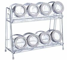 9PC SPICE JAR W/RACK EUROWARE
