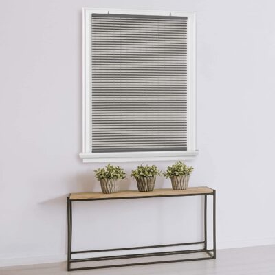 ACHIM VINYL ROLL-UP BLIND SOLSTICE 48X72 CHARCOAL - Image 3