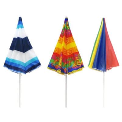 ASST BEACH UMBRELLA 6 FT