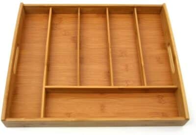 BAMBOO CUTLERY TRAY 38X32CM KESPER