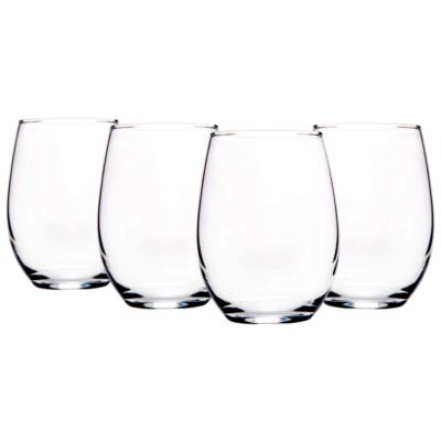 BLACK SERIES S/4 STEMLESS WINE GLASS 15OZ - Image 2