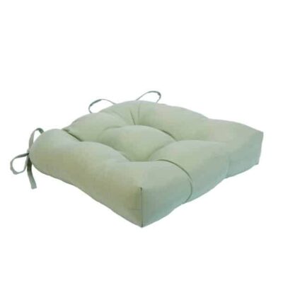 CHASE SOLID CHAIR CUSHION W/TIES 16X15X3"