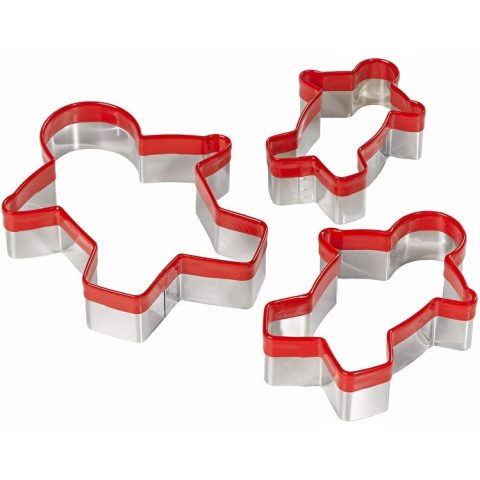 COOKIE CUTTER GINGERBREAD MAN 3PC TALA