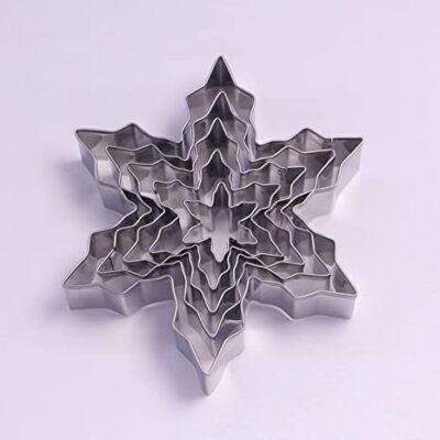 COOKIE CUTTER SNOWFLAKE 5PC SET TALA