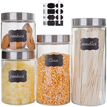 CUCINA CLR GLASS 27OZ CANISTER