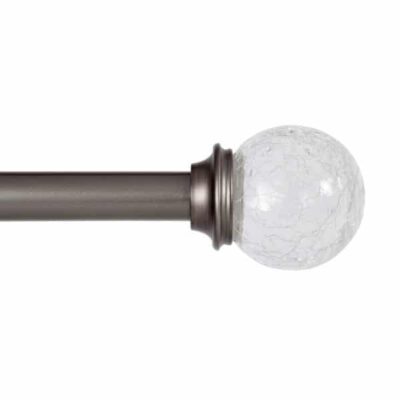 CURTAIN ROD 48-86" WALDEN PEWTER