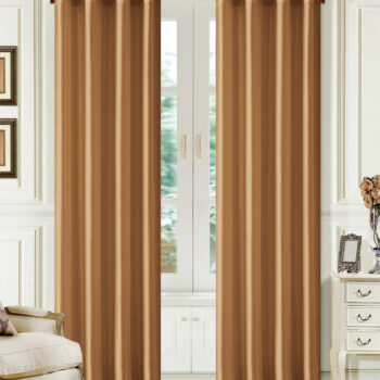 CURTAIN ALISA GOLD 84" GROMMET DRAPE
