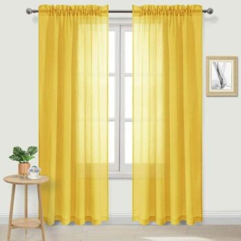 CURTAIN ADELA ELEGANT COLLECTION ROD POCKET PANEL