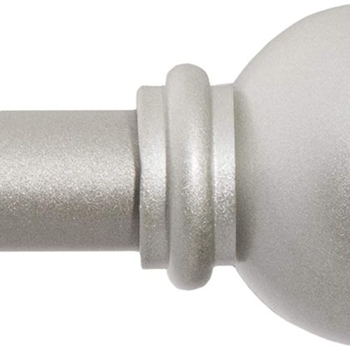 CURTAIN ROD 48-86" CHELSEA BRUSHED NICKEL