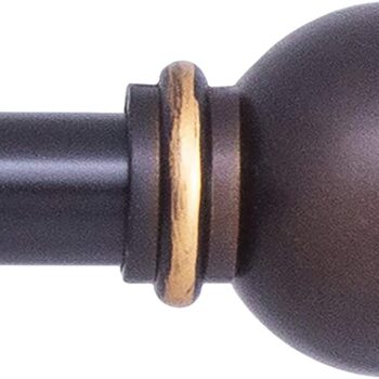 CURTAIN ROD 48-86" CHELSEA OIL RUBBED BRONZE
