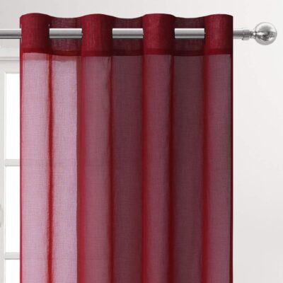 CURTAIN SUPREME SHEER 84" GROMMET PANEL - Image 4