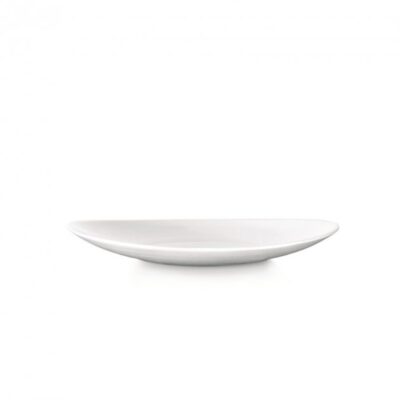 DESSERT PLATE PROMETEO WHITE 8.75X7.5"