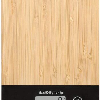 DIGITAL KITCHEN SCALES BAMBOO