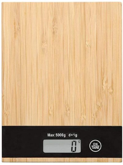 DIGITAL KITCHEN SCALES BAMBOO