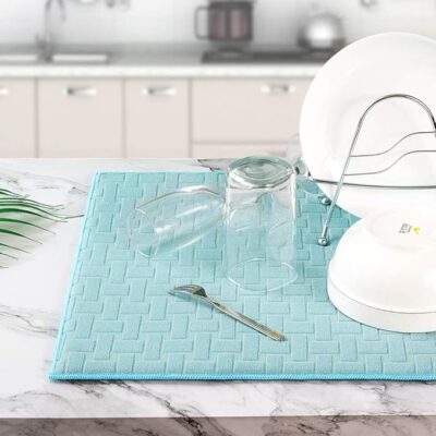 DISH DRYING MAT CROSS ASSTD