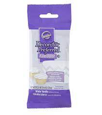 DP WHITE FONDANT4.4OZ WILTON