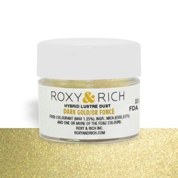 EDIBLE LUSTER DUST DARK GOLD 2.5G ROXY RICH