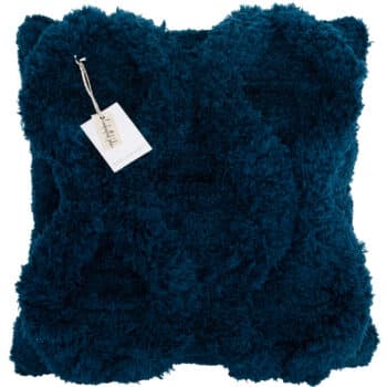EVERYDAY 20"L PLUSH DESIGN PILLOW - NAVY